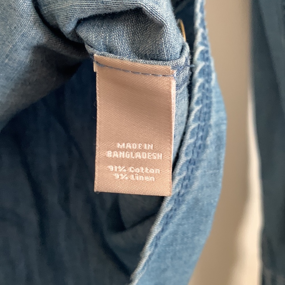 Soft Denim Button Down - image 3